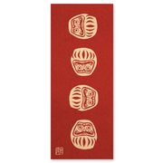 803021 [Kenema 注染手ぬぐい 縁起 七転八起 赤]