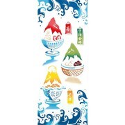 51644 [Kenema 注染手ぬぐい 夏の風物詩 かき氷]