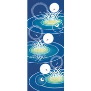 54542 [Kenema 注染手ぬぐい 夏の風物詩 蛍の住処]