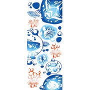 54543 [Kenema 注染手ぬぐい 夏の風物詩 夏海]