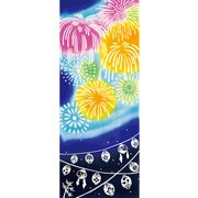 54404 [Kenema 注染手ぬぐい 夏の風物詩 祭り花火]