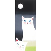 51665 [Kenema 注染手ぬぐい 生き物 ねこ見々]