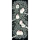 54410 [Kenema 注染手ぬぐい 生き物 桜文鳥]