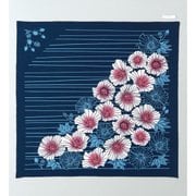 66579 [Kenema 手捺染大風呂敷 芙蓉]