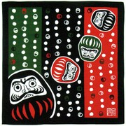 80327 [Kenema 手捺染小風呂敷 七転八起]