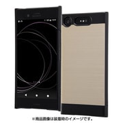IN-RXZ1MC1/BCG [Xperia XZ1 メタリックハードケース ブラック/ゴールド]