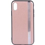 C-IPC8C04-03J302 [メタル&PUレザーケース iPhone X Business Metal Case シャンパンゴールド]