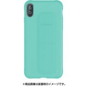 C-IPC8C01-03Q702 [スタンド・グリップ機能付 ケース iPhone X Hard Grip Case ミントグリーン]