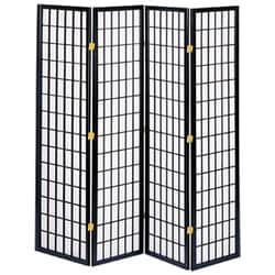 和風衝立4連 JP-M180-4(BK)