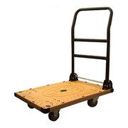 静音カラー台車ワイド イエロー 300kg