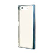 3758XZ1 [Xperia XZ1 TPUケースサイドメッキ ブルー]