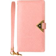 3619XZ1 [Xperia XZ1 手帳横型ケース マグネット式 Viviana Triangle ピンク]