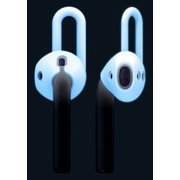 elago(エラゴ) EarPads for AirPods AirPods用シリコンカバー Night glow Blue (ナイトルミナス/夜光色) EL_APDCSSCED_NB