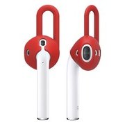 elago(エラゴ) EarPads for AirPods AirPods用シリコンカバー Red (レッド) EL_APDCSSCED_RD
