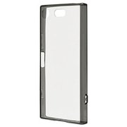 3738XZ1C [Xperia XZ1 Compact ハイブリッドケース TPU/PC クリアブラック]