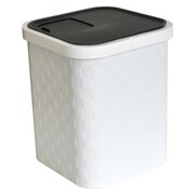 ICHIMATSU フリーボックス 蓋付き 13L ホワイト