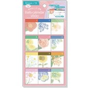 毎日カレンダー付箋 12ヶ月32枚 花 FST-001-4