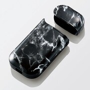 電子タバコアクセサリ iQOS(アイコス)用 ハードカバー デザイン 大理石調(ブラック) ET-IQPVTSTBK