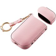 電子タバコアクセサリ IQOS用 ソフトレザーカバー ガールズ ライトピンク ET-IQLC3GPNL