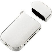 電子タバコアクセサリ IQOS用 ソフトレザーカバー ホワイト ET-IQLC3WH