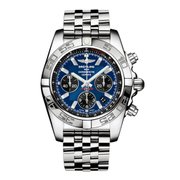 腕時計 並行輸入品 A011C89PA Chronomat44 ブルー