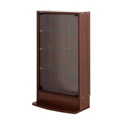 CR-T5519LB [コレクションラック レギュラー ロータイプ 幅55cm×奥行19cm ブラウン]