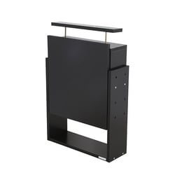 CR-T5519UHBK [コレクションラック レギュラー ハイタイプ専用上置き ハイタイプ 幅55cm×奥行19cm ブラック]