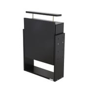 CR-T5519UHBK [コレクションラック レギュラー ハイタイプ専用上置き ハイタイプ 幅55cm×奥行19cm ブラック]