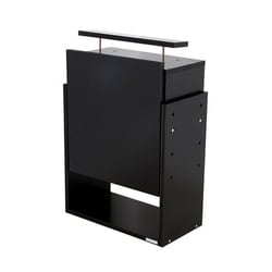 CR-T5529UHBK [コレクションラック レギュラー ハイタイプ専用上置き ハイタイプ 幅55cm×奥行29cm ブラック]