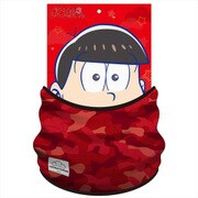 おそ松さん ネックウォーマー カモフラ松 おそ松ver. [キャラクター衣料品]