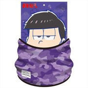 おそ松さん ネックウォーマー カモフラ松 一松ver. [キャラクター衣料品]
