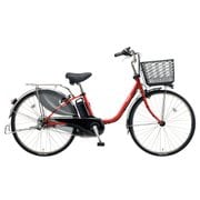 電動アシスト自転車 ビビ・DX 26型 16Ah 内装3段変速 パールクリアレッド 2018年モデル BE-ELD634R