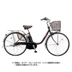 ヨドバシ.com - パナソニック Panasonic 電動アシスト自転車 ビビ・TX 24型 6.6Ah 内装3段変速 チョコブラウン  2018年モデル BE-ELTX433T 通販【全品無料配達】