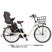 電動アシスト自転車 ギュット・アニーズ・F・DX 26型 16Ah 内装3段変速 オフホワイト 2018年モデル BE-ELA63F
