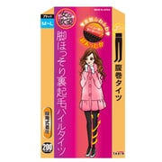 レディース衣料 女の欲望 脚ほっそり裏起毛パイル腹巻タイツ  200デニール L-LL