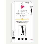 レディース衣料 毛玉になりにくいタイツ ブラック 110デニール M-L