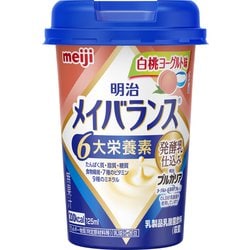 明治メイバランスミニカップ 白桃ヨーグルト味 発酵乳仕込み