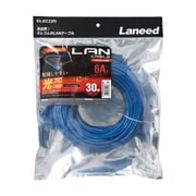 LANケーブル カテゴリー6A対応 やわらか ヨリ線 ブルー 30m LD-GPAYC/BU30