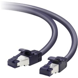LANケーブル カテゴリー8対応 爪折れ防止 ヨリ線 ブルーメタリック 2m LD-OCTT/BM20