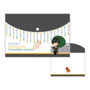 銀魂 フラットポーチ 土方十四郎 [キャラクターグッズ]