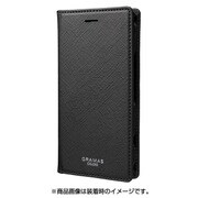 CLC-61517BLK [Xperia XZ1 Compact ケース GRAMAS “EURO Passione” Book PU Leather Case ブラック]