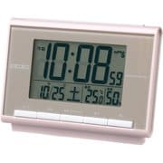電波デジタル目覚まし時計 温度・湿度表示機能付き SQ698P