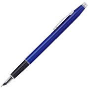 クラシック センチュリー トランスルーセントブルーラッカー AT0086-112FS 万年筆 F(細字) 両用式 AT0086-112FS FP F