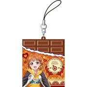 ラブライブ！サンシャイン！！ チョコ型ラバーストラップ 高海千歌 [キャラクターグッズ]
