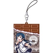 ラブライブ！サンシャイン！！ チョコ型ラバーストラップ 津島善子 [キャラクターグッズ]