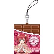 ラブライブ！サンシャイン！！ チョコ型ラバーストラップ 黒澤ルビィ [キャラクターグッズ]
