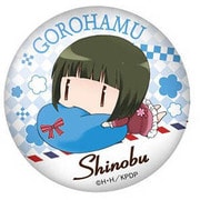 きんいろモザイク ごろはむカンバッジ 大宮忍 [キャラクターグッズ]