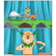 魔法陣グルグル 2コマ漫画風アクリルキーホルダー 1.脇おにぎり [キャラクターグッズ]