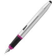 スウィッチ 25015 ピンク 万年筆 F(細字) 両用式 25015