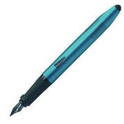 スウィッチプラス 26007 ペトロール 万年筆 F(細字) 両用式 26007